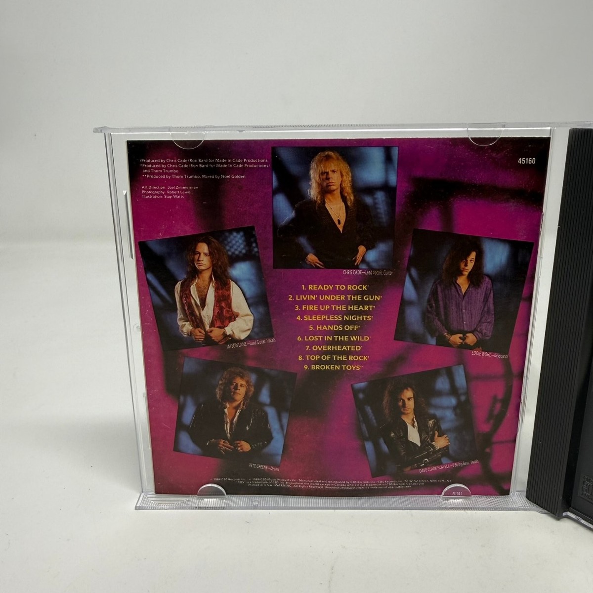 Melidian – Lost In The Wild (CD, 1989, DADC) Hard Rock Glam Metal