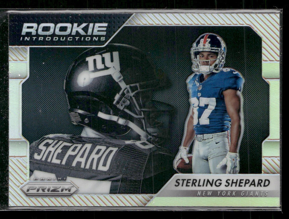 Sterling Shepard Panini Prizm Rookie Introduction #20 Base