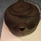 Antique Cast Iron Kettle — photo 3