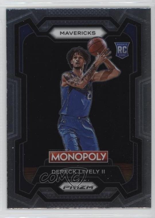 2023-24 Panini Prizm Monopoly Dereck Lively II #24 Rookie RC 19pj