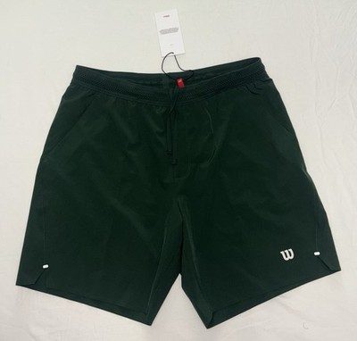 WILSON MEN'S TENNIS 7'' TOURNAMENT SHORT UNLINED Size Large