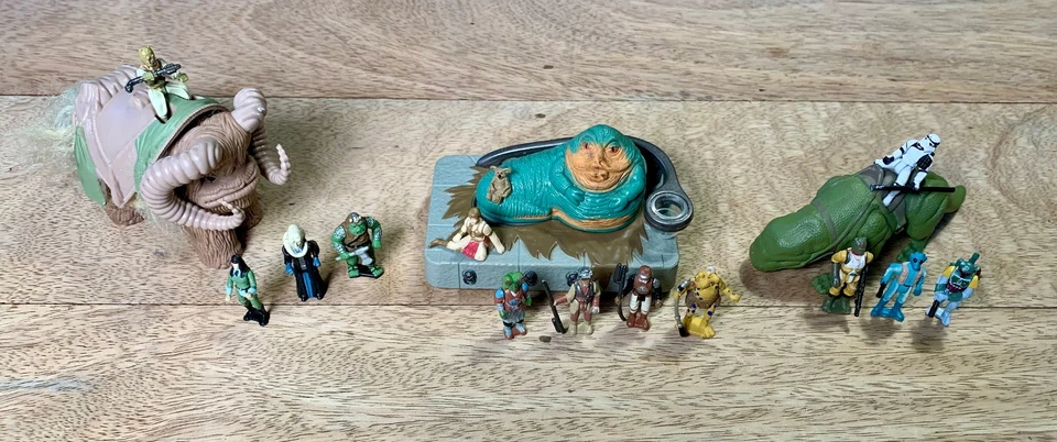 Star Wars Micro Machines Action Fleet JABBA'S PALACE, HUNTERS, BANTHA & TUSKEN - Bild 1 von 4