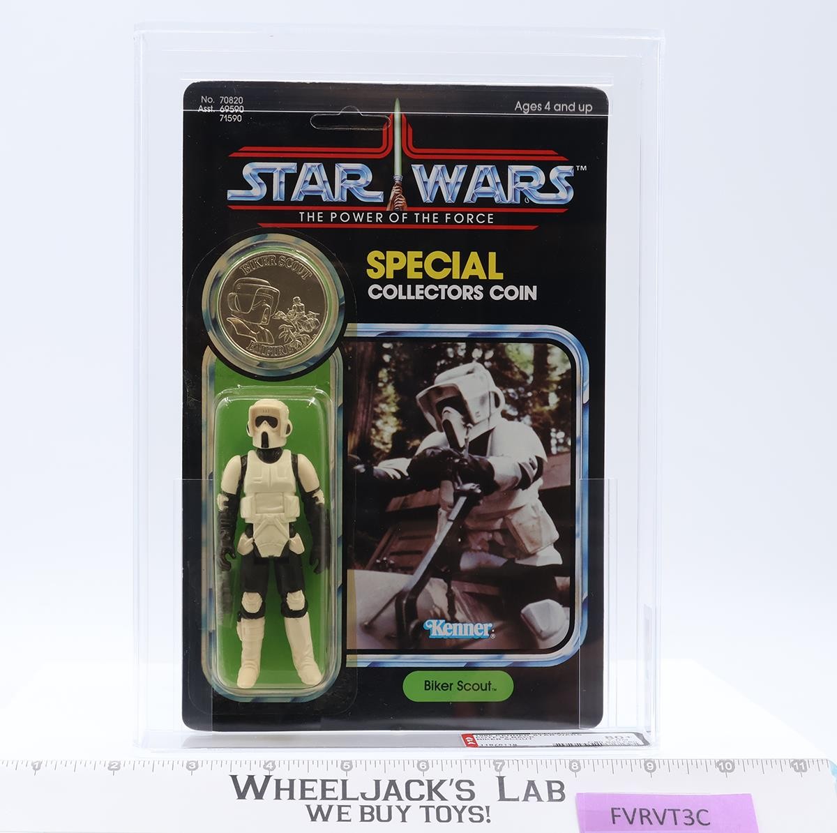 Biker Scout AFA GRADED 80+ 80/85/80 Star Wars 92 Back Star Wars