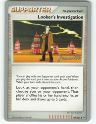 Looker's Investigation 109/127 World Championship Decks 2009