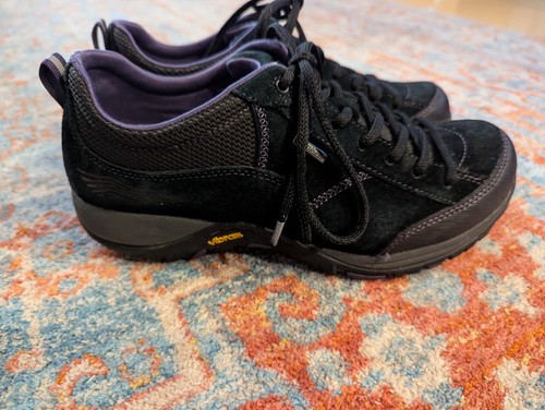Dansko Paisley Waterproof Suede Womens 38 US 7.5/8 Hiking Vibram Sneaker Black - Bild 2 von 12