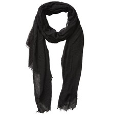 Fashion Cotton Blend Solid Scarf Long Lightweight Travel Shawl 70x35 Inch