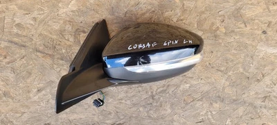Außenspiegel Seitenspiegel Opel Corsa F E20418180 6Pin Links Blau Side Mirror - Bild 1 von 4