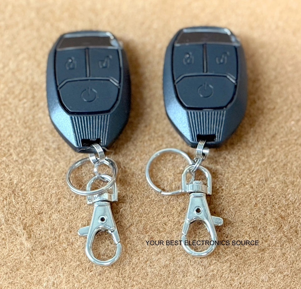 NEW Compustar CSP945-AS 1-Way Remote Start & Alarm w/ Two 3-Button Remotes - Image 3 of 3