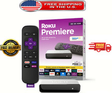 Roku Premiere 4K/HDR Streaming Player - WiFi, Includes HDMI Cable & Remote