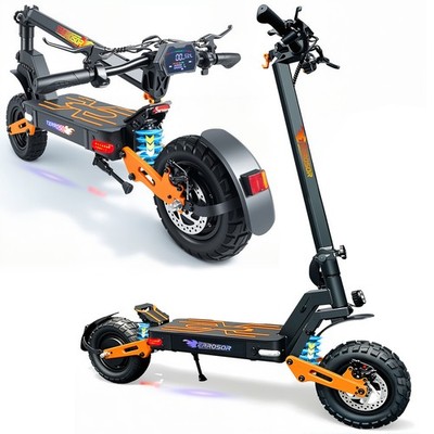 2000W Peak Electric Scooter for Adults 48V 35Miles 35MPH 11'' Off-road E-Scooter