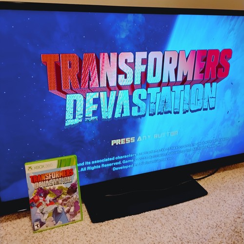 Transformers Devastation Xbox 360 Complete Refurbished Tested - Picture 10 of 10