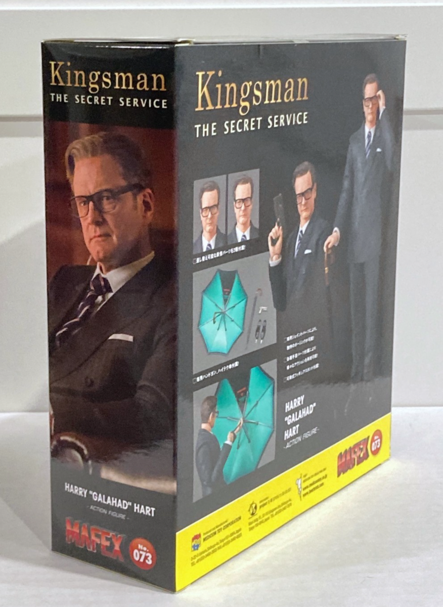 MEDICOM Toy MAFEX No.73 Kingsman Harry Galahad Hart 155mm Painted