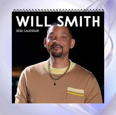 2026 Will Smith Calendar, Hollywood Movie Star Actor Fan Gift Decor