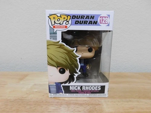 New Funko Pop Rocks Duran Duran #129 Nick Rhodes vinyl figure