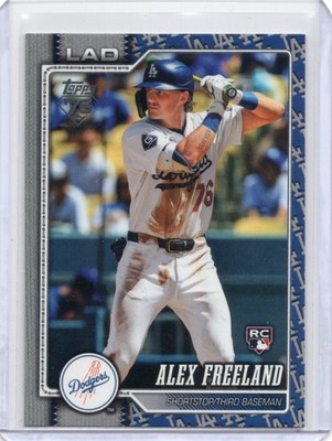 ALEX FREELAND RC TEAM COLOR BORDER VARIATION SP CASE HIT #74 2026 TOPPS SERIES 1