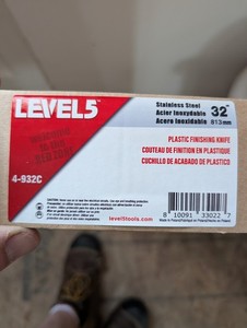 LEVEL5 #4-932C Composite Skimming Blade 32" Stainless Steel | Free Shipping NIB
