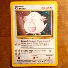 Wizards of the Coast Chansey 3/102 Base Set Holo Rare English 1999 120HP on eBay