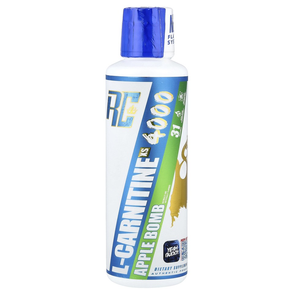 L-Carnitine XS™ 4000, Apple Bomb, 15.72 fl oz (465 ml)