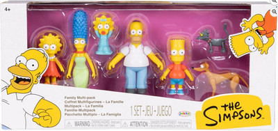The Simpsons Mini Figuren Set 7-teilig Jakks Pacific NEU OVP