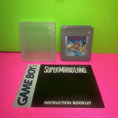 Super Mario Land GB ~Authentic~Tested - GameBoy Manual & Case Included L@@K VGC