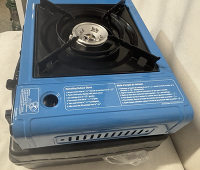 Coleman 2000020951 Butane Camping Stove 7 650 BTU - Blue for sale