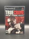 True Crime: New York City *NO MANUAL! Sony Playstation 2 PS2 Resurfaced Disc
