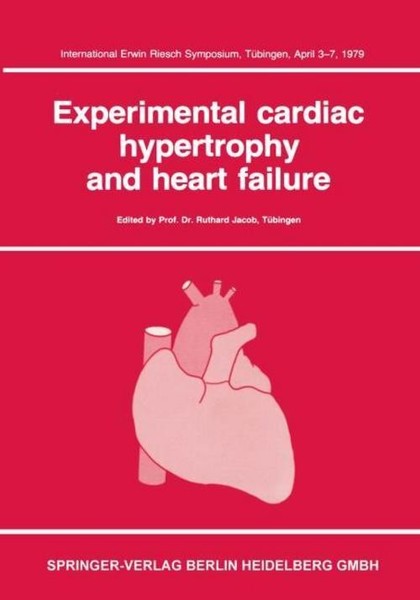 Experimental Cardiac Hypertrophy And Heart Failure Ruthard Jacob-image