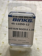 BINKS Trophy Gun Fluid Nozzle - 45-11050-12 - 1.2MM