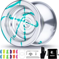 MAGICYOYO N11 Alloy Aluminum Professional Yoyo Unresponsive YoYo Ball with Bag,