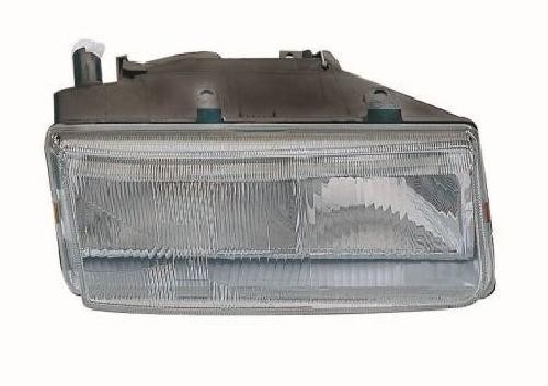 ABAKUS Left Main Headlight 445-1103L-LD-EM for Seat, H1, Electric, No Bulb