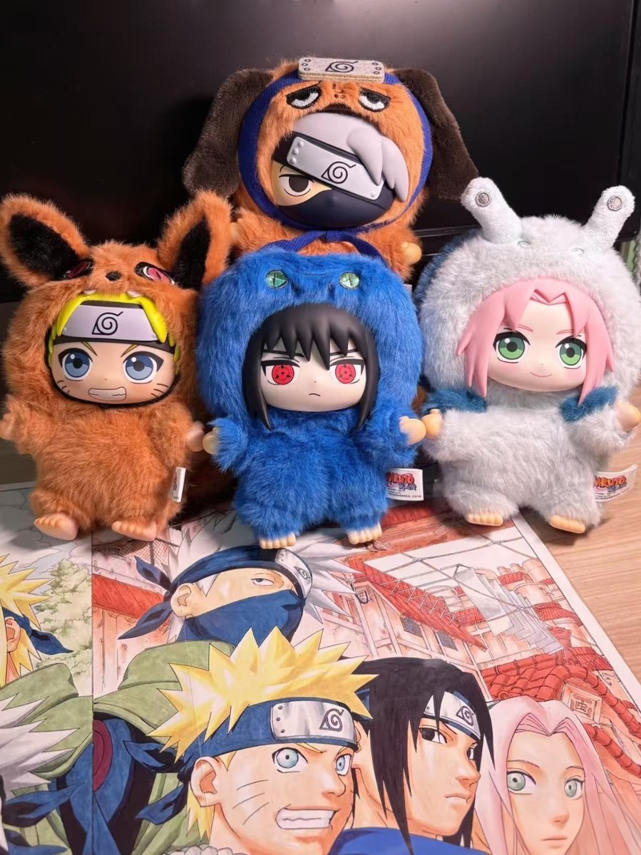 Authentic TOPTOY Naruto Beast Party Series Plush Pendant
