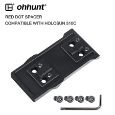 ohhunt Red Dot Mount Adapter Plate Compatible With Holosun 510C
