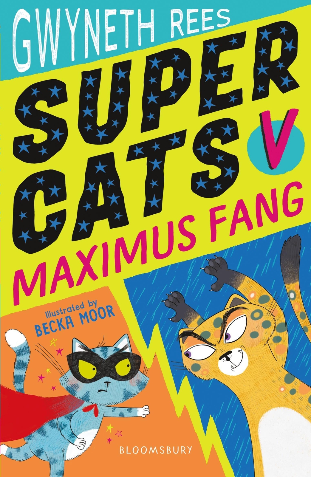Thumbnail - Gwyneth Rees | Super Cats V Maximus Fang | Taschenbuch | Englisch