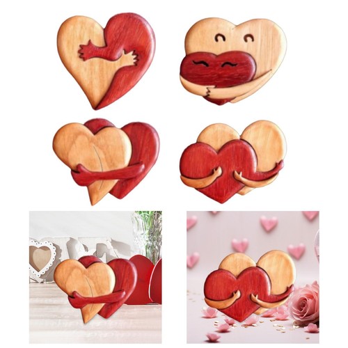 Frère Acrylique Plaque Ornements Coeur Hommes Anniversaire Obtention Du