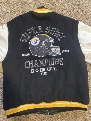 Pittsburgh Steelers 6-fach Super Bowl Champion Unijacke Größe M - Bild 9 von 12