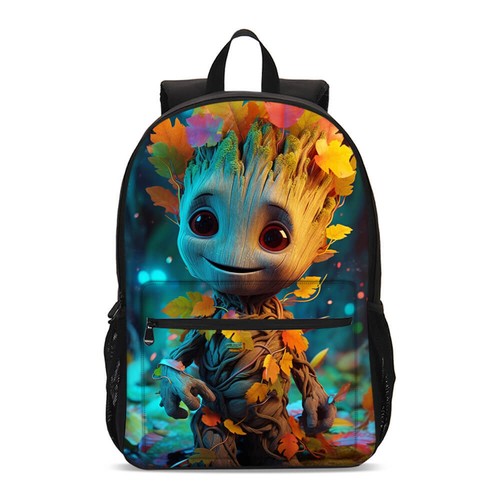 Baby Groot Film Student Schule Rucksack Kühltasche Lunch Bag Stifteetui Schlinge Tasche Menge - Bild 13 von 19