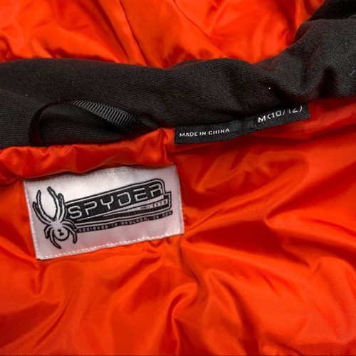 Spyder Hooded Parka in Black - Picture 6 of 9
