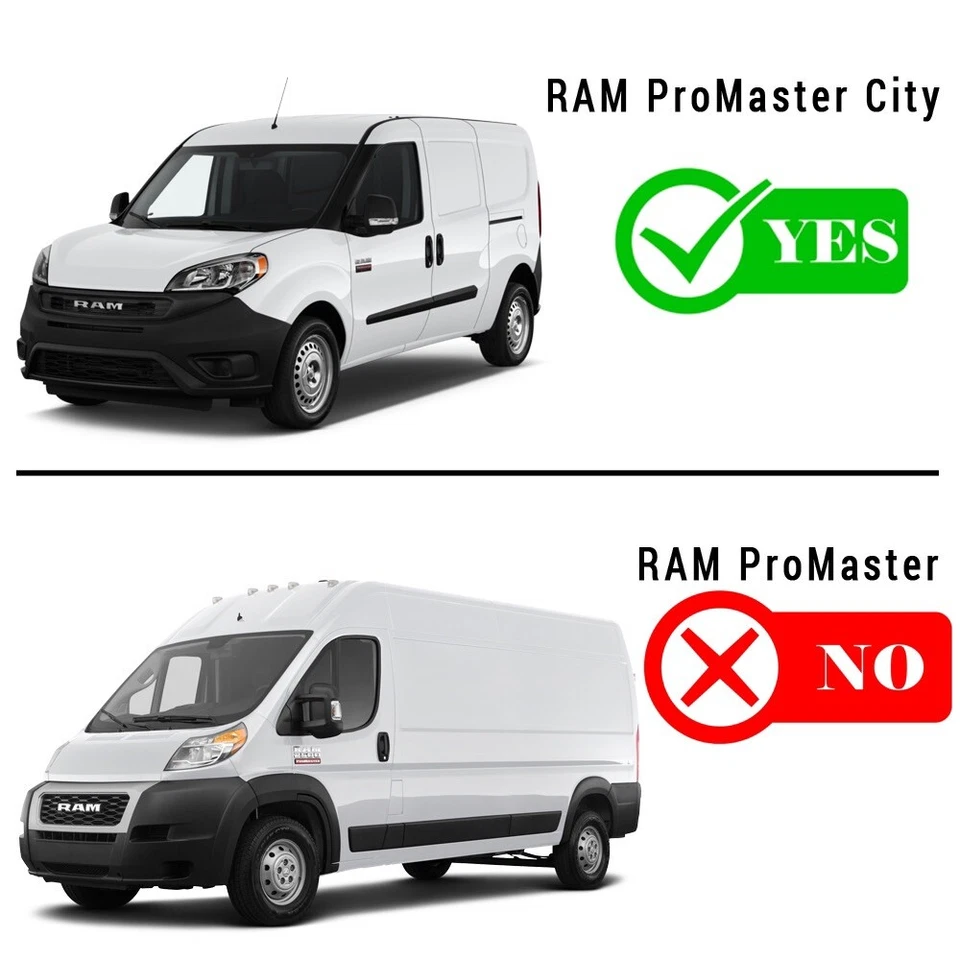 Rezaw-Plast Bed Liner for 2015-2022 Ram Promaster City Floor Mat Heavy Duty Blk Foto 2 de 4