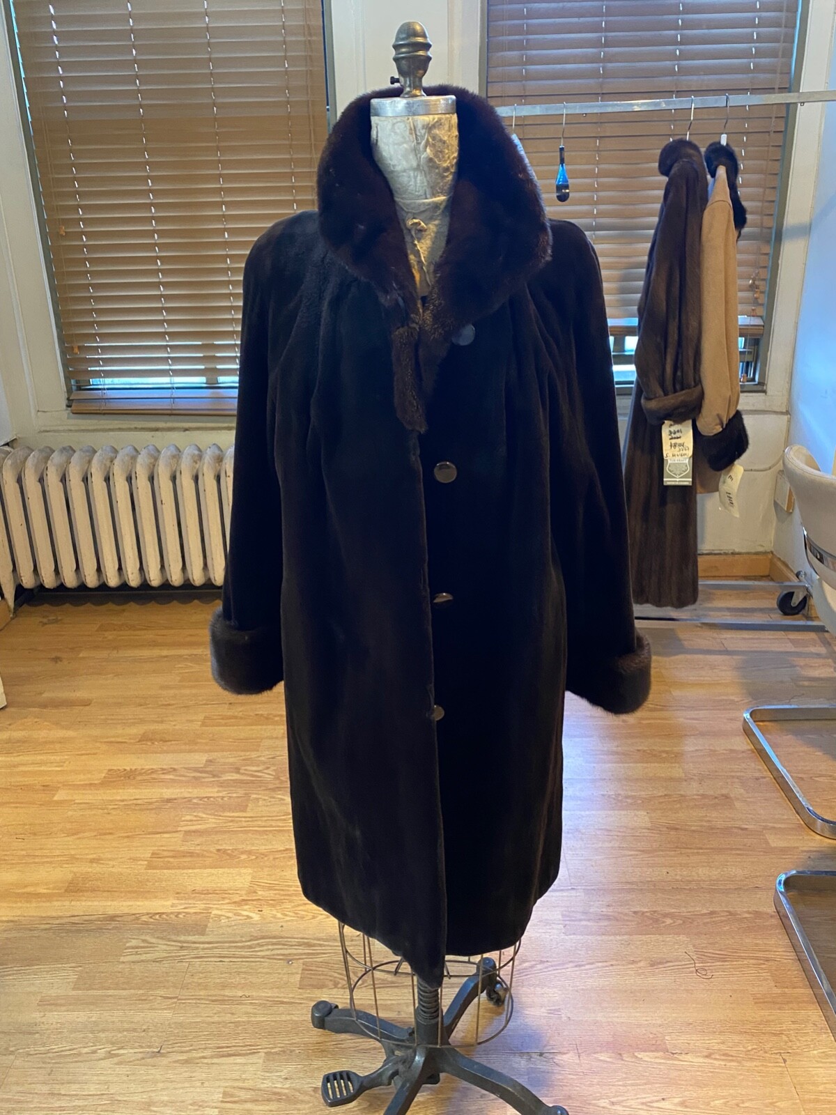 Women's Mink Coat/stroller