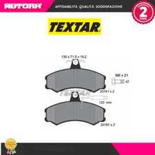 2074101 Brake pad kit, front disc brake (TEXTAR BRAND)..