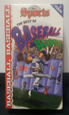 Wild World of Sports The Best of Baseball Bloopers Two New sealed VHS