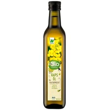 500ml DM Bio Huile de Colza, Pressée Froid sans Gluten Lactose, Aromatisantes