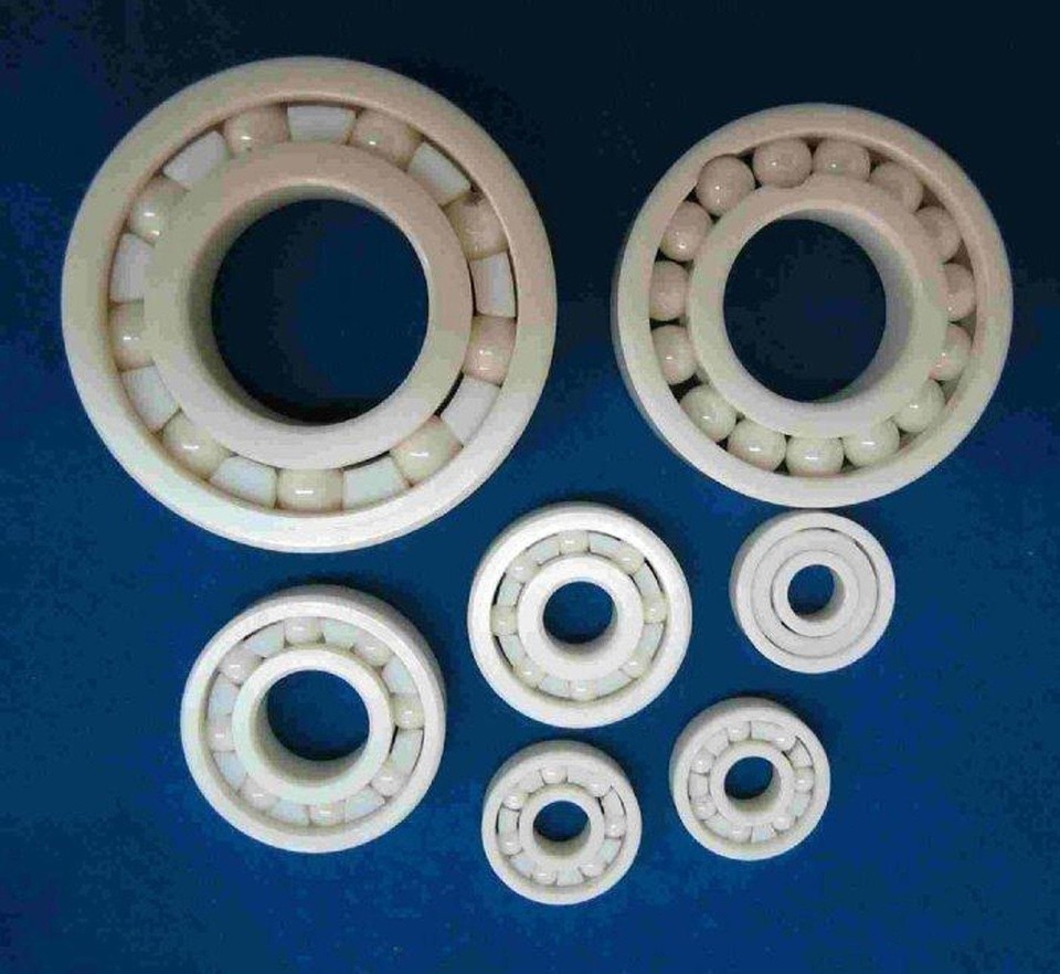 15-Pack Full Complement Full Ceramic 6204 ZrO2 Ball Bearings 20x47x14mm