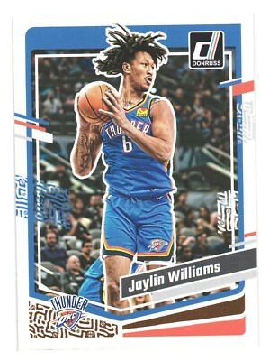 2023-24 Panini Donruss NBA Basketball OKC City Thunder Jaylin Williams