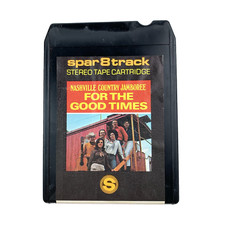 Nashville Country Jamboree For The Good Times 8-Track Tape 2544 Spar Untested
