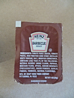 Heinz Barbecue Sauce * Dip Cup - 1oz * 95 pcs. * Free  Shipping