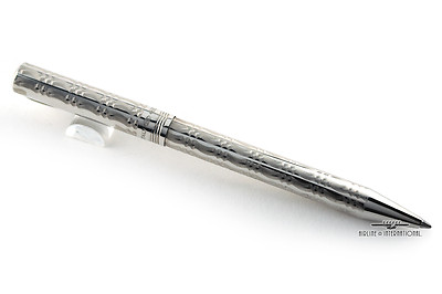 Montegrappa Cylindrical Reminiscence Etched 925 Ballpoint Pen