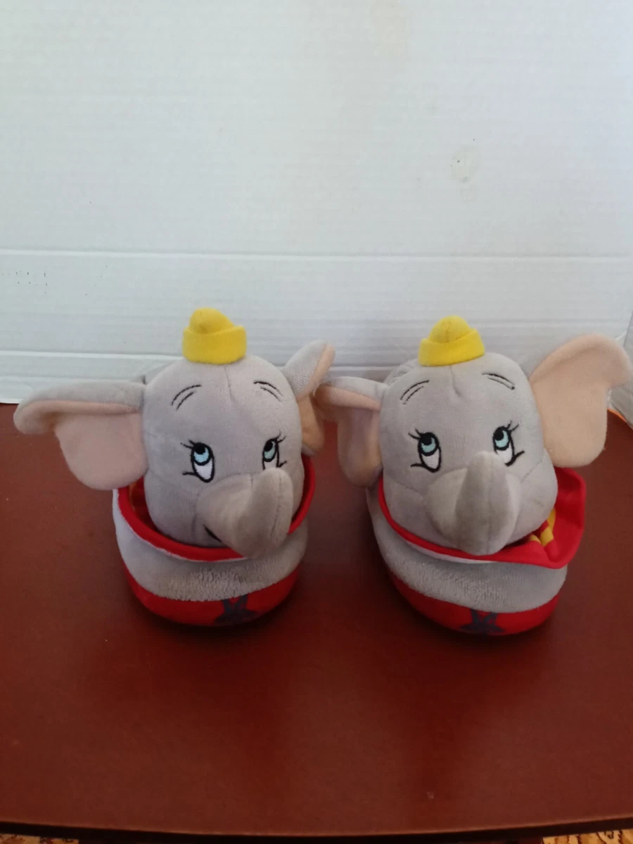 Disney DUMBO SHOE Size 11 12 Elephant PLUSH Slippers Toddler USA