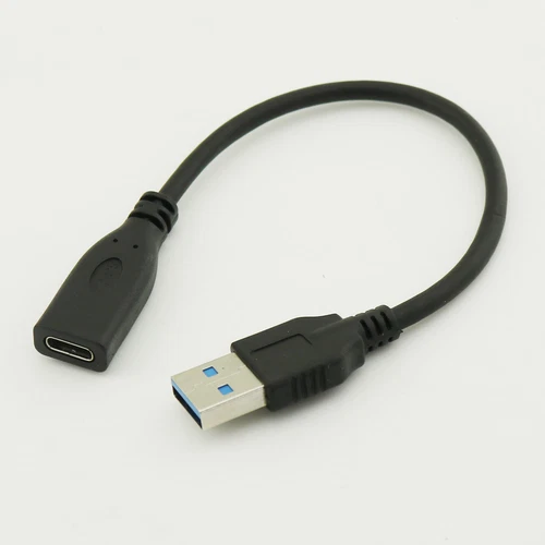 USB 3.1 Type C Female to USB 3.0 A Male Cable for Macbook Android Mobile Phone