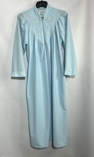 Vintage Cinema Etoile Womens Size M Loungewear Gown Robe Quarter Front Zipper